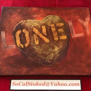 One Lonely Heart original Art